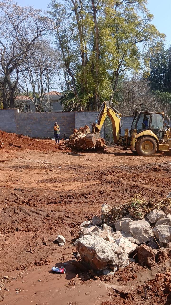 Site clearing and bulk earthworks